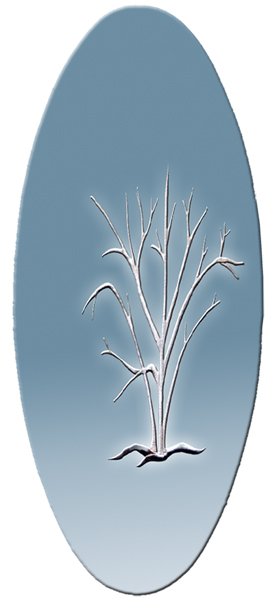 031 Tree Blue-Silver
